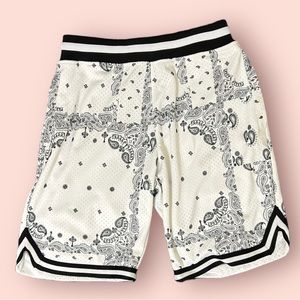 (Retail $45) Men's Champs Sporting Goods White
Shorts (size M)